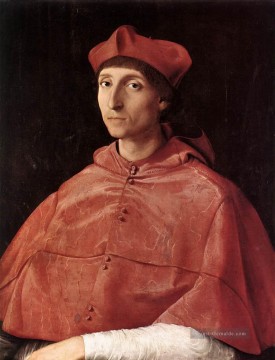Raphael Werke - Porträt eines Kardinals Renaissance Meister Raphael
